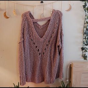 super cute purple hollister sweater